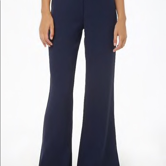 navy high waisted pants